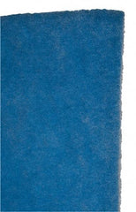 Made in USA - 15' Long x 25" Wide x 1/2" Thick Polyester Media Air Filter Media Roll - MERV 4, 80% Arrestance Efficiency, 500 FPM Max Air Flow, 0.1" wpg Init Resist, 1" wpg Final Resist, 30% Particle Capture Efficiency, Use with Any Unit - Industrial Tool & Supply