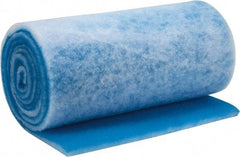 Made in USA - 15' Long x 25" Wide x 1" Thick Polyester Media Air Filter Media Roll - MERV 7, 86% Arrestance Efficiency, 500 FPM Max Air Flow, 0.14" wpg Init Resist, 1" wpg Final Resist, Use with Any Unit - Industrial Tool & Supply
