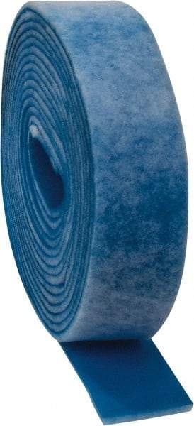 Made in USA - 90' Long x 8" Wide x 1" Thick Polyester Media Air Filter Media Roll - MERV 7, 86% Arrestance Efficiency, 500 FPM Max Air Flow, 0.14" wpg Init Resist, 1" wpg Final Resist, Use with Any Unit - Industrial Tool & Supply