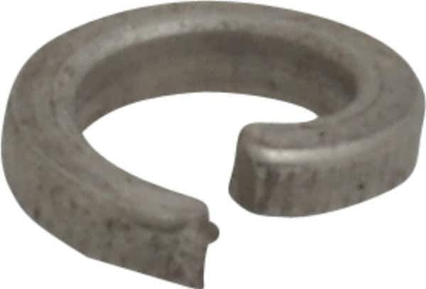 Value Collection - M4, 4.1mm ID, 1.2mm Thick High Collar Split Lock Washer - 18-8 Austenitic Grade A2 Stainless Steel, Uncoated, 4.1mm Min ID, 4.4mm Max ID, 7mm Max OD - Industrial Tool & Supply