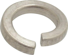 Value Collection - M6, 6.1mm ID, 1.6mm Thick High Collar Split Lock Washer - 18-8 Austenitic Grade A2 Stainless Steel, Uncoated, 6.1mm Min ID, 6.5mm Max ID, 9.9mm Max OD - Industrial Tool & Supply
