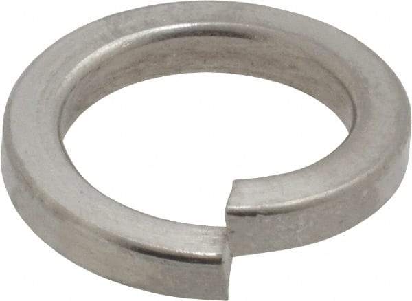 Value Collection - M14, 14.2mm ID, 3mm Thick High Collar Split Lock Washer - 18-8 Austenitic Grade A2 Stainless Steel, Uncoated, 14.2mm Min ID, 14.7mm Max ID, 21.1mm Max OD - Industrial Tool & Supply