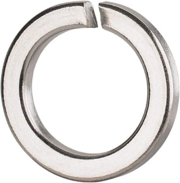 Value Collection - M20, 20.2mm ID, 4.5mm Thick High Collar Split Lock Washer - 18-8 Austenitic Grade A2 Stainless Steel, Uncoated, 20.2mm Min ID, 21.2mm Max ID, 30.6mm Max OD - Industrial Tool & Supply