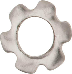 Value Collection - M2 Screw, 2.2mm ID, Stainless Steel External Tooth Lock Washer - 4.5mm OD, Uncoated, Grade 18-8 & Austenitic A2 - Industrial Tool & Supply