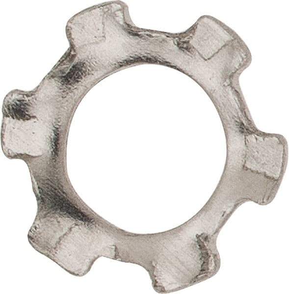 Value Collection - M3 Screw, 3.2mm ID, Stainless Steel External Tooth Lock Washer - 6mm OD, Uncoated, Grade 18-8 & Austenitic A2 - Industrial Tool & Supply