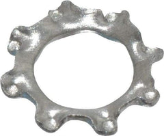 Value Collection - M4 Screw, 4.3mm ID, Stainless Steel External Tooth Lock Washer - 8mm OD, Uncoated, Grade 18-8 & Austenitic A2 - Industrial Tool & Supply