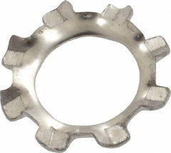 Value Collection - M8 Screw, 8.4mm ID, Stainless Steel External Tooth Lock Washer - 15mm OD, Uncoated, Grade 18-8 & Austenitic A2 - Industrial Tool & Supply