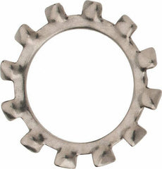 Value Collection - M16 Screw, 17mm ID, Stainless Steel External Tooth Lock Washer - 26mm OD, Uncoated, Grade 18-8 & Austenitic A2 - Industrial Tool & Supply