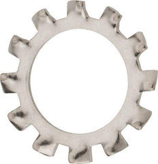Value Collection - M18 Screw, 21mm ID, Stainless Steel External Tooth Lock Washer - 33mm OD, Uncoated, Grade 18-8 & Austenitic A2 - Industrial Tool & Supply