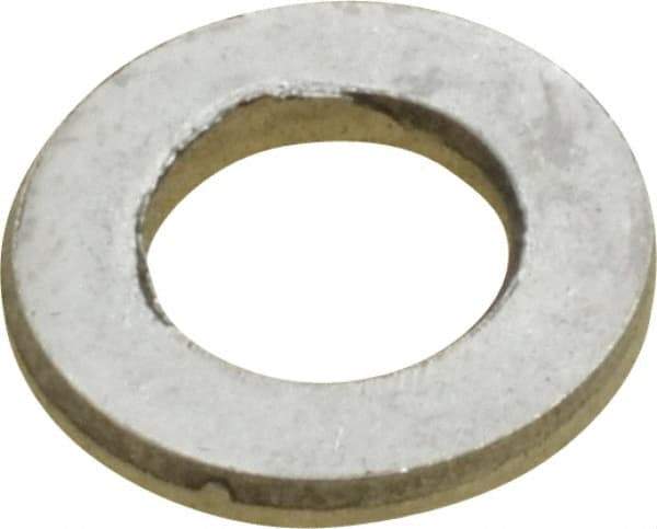 Value Collection - M6 Screw, Grade 316 Stainless Steel Standard Flat Washer - 6.4mm ID x 12mm OD, Plain Finish - Industrial Tool & Supply
