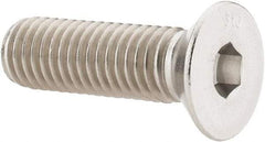 Value Collection - 1/2-13 UNC Hex Socket Drive, 82° Flat Screw - Grade 316 Stainless Steel, 1-3/4" OAL - Industrial Tool & Supply