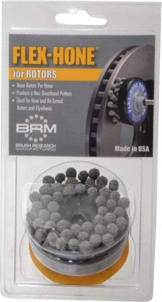 Brush Research Mfg. - 60 Grit, Zirconia Alumina Flexible Hone - Coarse - Industrial Tool & Supply