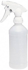 Ability One - 32 oz Spray Bottles with Triggers - White - Industrial Tool & Supply