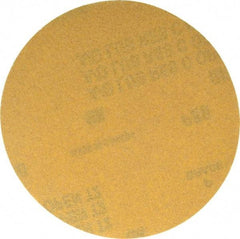 Made in USA - 5" Diam, 80 Grit, Aluminum Oxide Hook & Loop Disc - Medium Grade, Coated, C Weight Paper Backing, - Industrial Tool & Supply