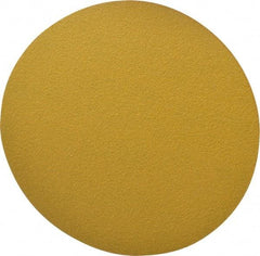 Made in USA - 5" Diam, 100 Grit, Aluminum Oxide Hook & Loop Disc - Fine Grade, Coated, C Weight Paper Backing, - Industrial Tool & Supply