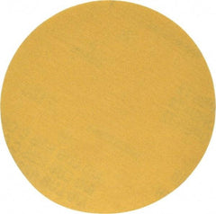 Made in USA - 5" Diam, 180 Grit, Aluminum Oxide Hook & Loop Disc - Very Fine Grade, Coated, C Weight Paper Backing, - Industrial Tool & Supply