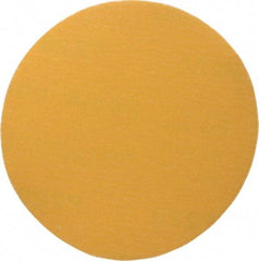 Made in USA - 5" Diam, 220 Grit, Aluminum Oxide Hook & Loop Disc - Very Fine Grade, Coated, C Weight Paper Backing, - Industrial Tool & Supply