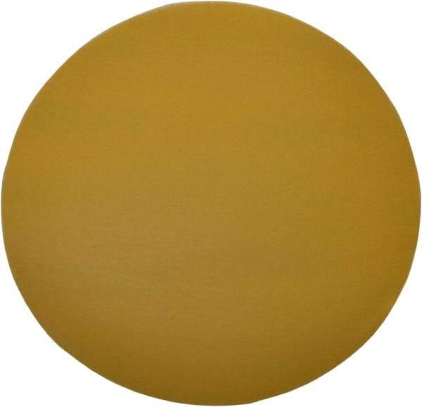 Made in USA - 5" Diam, 400 Grit, Aluminum Oxide Hook & Loop Disc - Super Fine Grade, Coated, C Weight Paper Backing, - Industrial Tool & Supply
