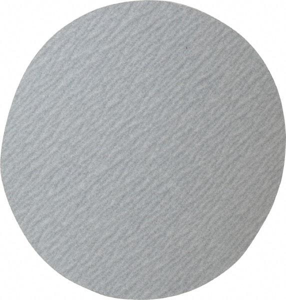 Made in USA - 5" Diam, 220 Grit, Silicon Carbide Hook & Loop Disc - Very Fine Grade, Coated, B Weight Paper Backing, - Industrial Tool & Supply