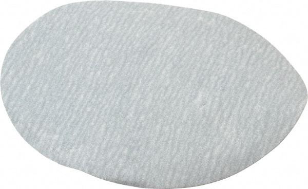 Made in USA - 6" Diam, 320 Grit, Silicon Carbide Hook & Loop Disc - Extra Fine Grade, Coated, B Weight Paper Backing, - Industrial Tool & Supply