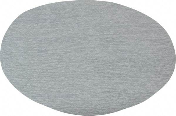 Made in USA - 6" Diam, 400 Grit, Silicon Carbide Hook & Loop Disc - Super Fine Grade, Coated, B Weight Paper Backing, - Industrial Tool & Supply