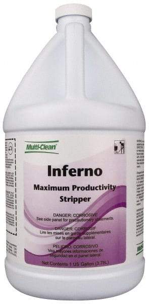 Minuteman - 55 Gal Drum Stripper - Use on Concrete, Terrazzo, Vinyl, Vinyl Composite Tile (VCT) - Industrial Tool & Supply