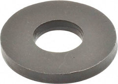 Jergens - 3/4" Screw, Case Hardened Steel USS/SAE Flat Washer - 13/16" ID x 2" OD, 1/4" Thick, Black Oxide Finish - Industrial Tool & Supply