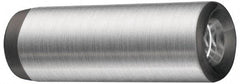 Jergens - 1" Diam x 2" Pin Length Alloy Steel Pull Out Dowel Pin - C 47-58 & C 60-64 (Surface) Hardness, 1 Beveled & 1 Threaded End - Industrial Tool & Supply