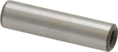 Jergens - 1/4" Diam x 1" Pin Length Alloy Steel Pull Out Dowel Pin - C 47-58 & C 60-64 (Surface) Hardness, 1 Beveled & 1 Threaded End - Industrial Tool & Supply