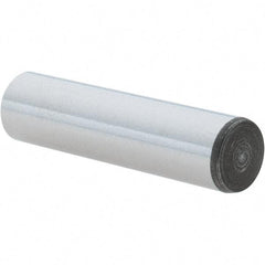 Jergens - 5/16" Diam x 1-1/4" Pin Length Alloy Steel Pull Out Dowel Pin - C 47-58 & C 60-64 (Surface) Hardness, 1 Beveled & 1 Threaded End - Industrial Tool & Supply
