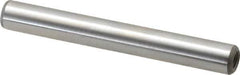 Jergens - 5/16" Diam x 2-1/2" Pin Length Alloy Steel Pull Out Dowel Pin - C 47-58 & C 60-64 (Surface) Hardness, 1 Beveled & 1 Threaded End - Industrial Tool & Supply
