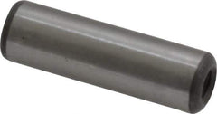 Jergens - 3/8" Diam x 1-1/4" Pin Length Alloy Steel Pull Out Dowel Pin - C 47-58 & C 60-64 (Surface) Hardness, 1 Beveled & 1 Threaded End - Industrial Tool & Supply