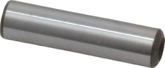 Jergens - 3/8" Diam x 1-1/2" Pin Length Alloy Steel Pull Out Dowel Pin - C 47-58 & C 60-64 (Surface) Hardness, 1 Beveled & 1 Threaded End - Industrial Tool & Supply