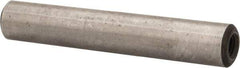 Jergens - 3/8" Diam x 2-1/4" Pin Length Alloy Steel Pull Out Dowel Pin - C 47-58 & C 60-64 (Surface) Hardness, 1 Beveled & 1 Threaded End - Industrial Tool & Supply