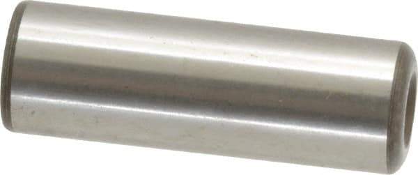 Jergens - 1/2" Diam x 1-1/2" Pin Length Alloy Steel Pull Out Dowel Pin - C 47-58 & C 60-64 (Surface) Hardness, 1 Beveled & 1 Threaded End - Industrial Tool & Supply