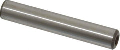 Jergens - 1/2" Diam x 3" Pin Length Alloy Steel Pull Out Dowel Pin - C 47-58 & C 60-64 (Surface) Hardness, 1 Beveled & 1 Threaded End - Industrial Tool & Supply