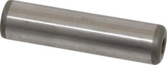 Jergens - 3/4" Diam x 2-1/2" Pin Length Alloy Steel Pull Out Dowel Pin - C 47-58 & C 60-64 (Surface) Hardness, 1 Beveled & 1 Threaded End - Industrial Tool & Supply