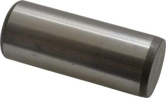 Jergens - 1" Diam x 2-1/2" Pin Length Alloy Steel Pull Out Dowel Pin - C 47-58 & C 60-64 (Surface) Hardness, 1 Beveled & 1 Threaded End - Industrial Tool & Supply
