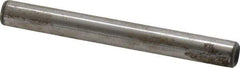 Jergens - 1/4" Diam x 2-1/4" Pin Length Alloy Steel Pull Out Dowel Pin - C 47-58 & C 60-64 (Surface) Hardness, 1 Beveled & 1 Threaded End - Industrial Tool & Supply
