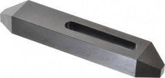 Gibraltar - 5/16, 3/8" Stud, Steel, Plain Strap Clamp - 2-3/16" Travel, 6" OAL x 1-1/8" Wide x 3/4" High, Black Oxide Finish, Tapered Nose - Industrial Tool & Supply