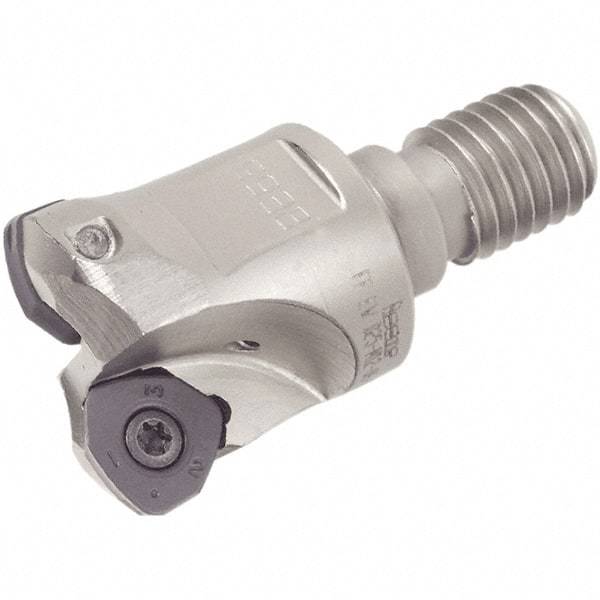 Iscar - 32mm Cut Diam, 0.059" Max Depth, M16 Modular Connection Indexable High-Feed End Mill - Screw Holding Method, FF WOMT/WOCT, FF WOMW Insert, FF EW-M Toolholder, Through Coolant - Industrial Tool & Supply