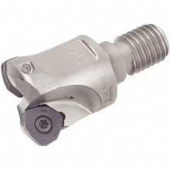 Iscar - 32mm Cut Diam, 0.059" Max Depth, M16 Modular Connection Indexable High-Feed End Mill - Screw Holding Method, FF WOMT/WOCT, FF WOMW Insert, FF EW-M Toolholder, Through Coolant - Industrial Tool & Supply