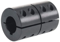 Climax Metal Products - 2" Bore, Steel, One Piece Clamping Shaft Collar - 3-1/4" Outside Diam, 4-7/8" Wide - Industrial Tool & Supply