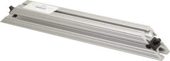 80/20 Inc. - 1-1/2" Wide, 12" High, Open Shelving 45° Support Bracket - Aluminum, Use with Series 15 - 1515 Extrusion - Industrial Tool & Supply