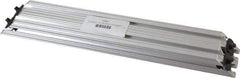 80/20 Inc. - 1" Wide, 12" High, Open Shelving 45° Support Bracket - Aluminum, Use with Series 10 - 1020 Extrusion - Industrial Tool & Supply