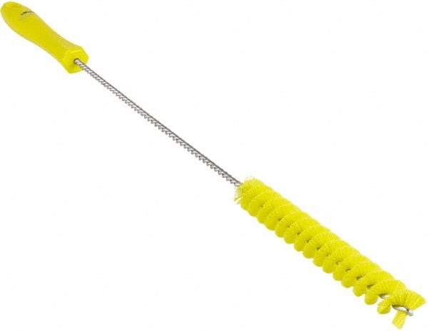 Vikan - 3/4" Diam Polyester Valve Brush - 19-5/8" OAL, 5-3/4" Head Length, Polypropylene & Stainless Steel Handle - Industrial Tool & Supply