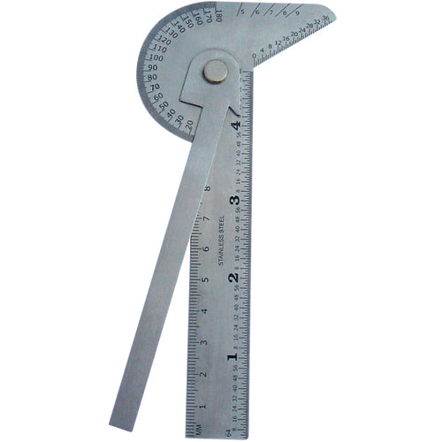4″ Rule and Drill Point Gage - Industrial Tool & Supply