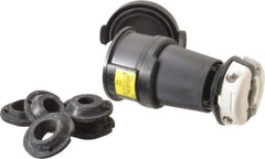 Hubbell Wiring Device-Kellems - 125 VAC, 20 Amp, L5-20R Configuration, Industrial Grade, Self Grounding Connector - 1 Phase, 2 Poles, IP66, 0.36 to 0.93 Inch Cord Diameter - Industrial Tool & Supply