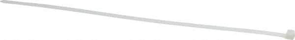 Thomas & Betts - 14.2" Long Natural (Color) Nylon Standard Cable Tie - 120 Lb Tensile Strength, 1.91mm Thick, 2-7/8" Max Bundle Diam - Industrial Tool & Supply