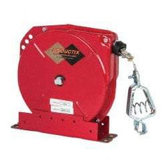 Conductix - 3/32 Inch x 50 Ft. Stranded Cable Grounding Reel - Spring Driven Reel - Industrial Tool & Supply